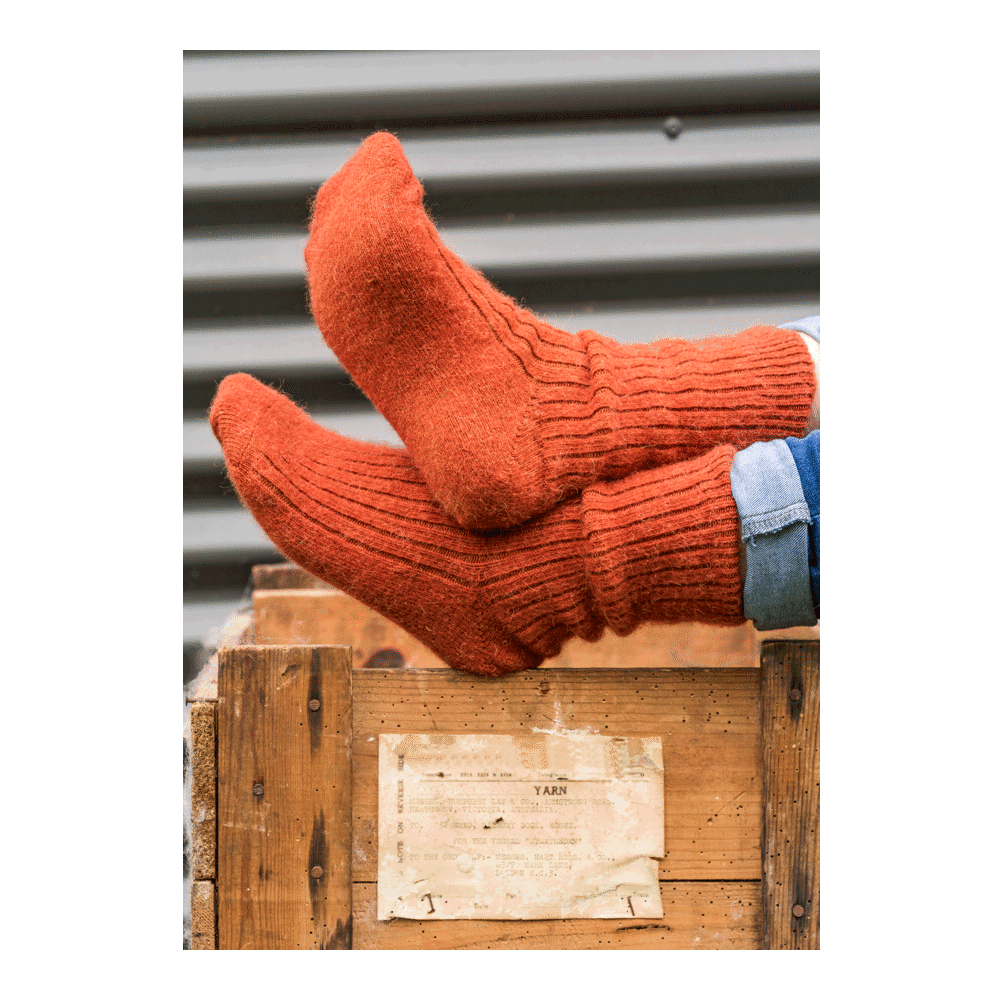 Humphrey Law Alpaca Ribbed Health Sock