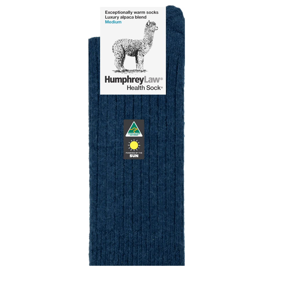 Humphrey Law Alpaca Ribbed Health Sock