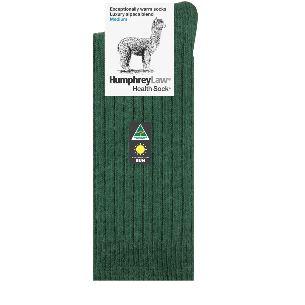 Humphrey Law Alpaca Ribbed Health Sock