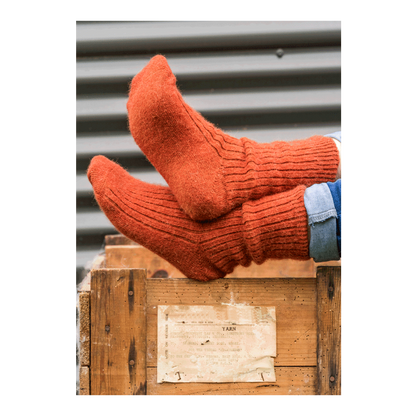 Humphrey Law Alpaca Ribbed Health Sock