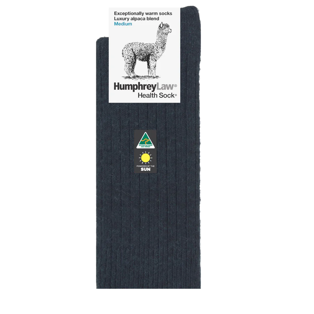 Humphrey Law Alpaca Ribbed Health Sock