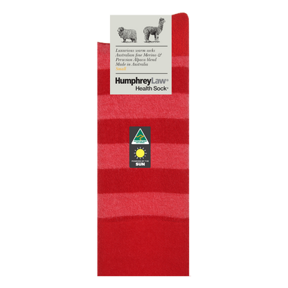 Humphrey Law Alpaca & Merino Stripe Socks