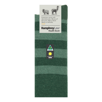 Humphrey Law Alpaca & Merino Stripe Socks