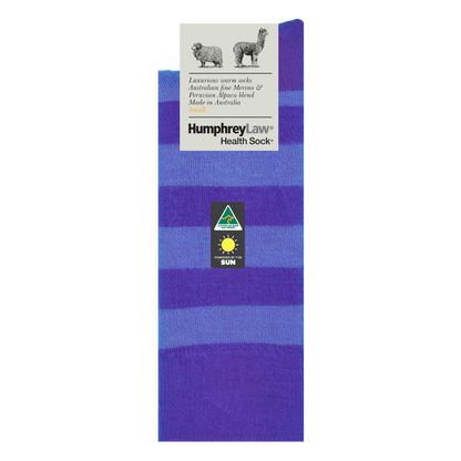 Humphrey Law Alpaca & Merino Stripe Socks