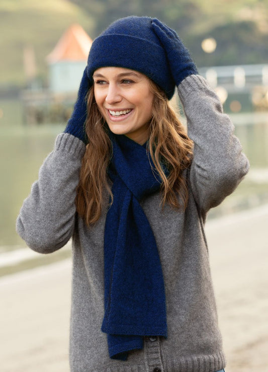 Simple Possum Merino Scarf Unisex